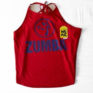 NWT Zumba Open Back Tank Top